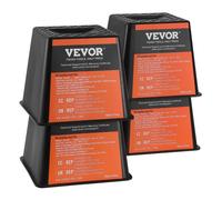 VEVOR Trailer Jack Block 6000LBS RV Accesorios de viaje Soportes estabilizadores Paquete de 4