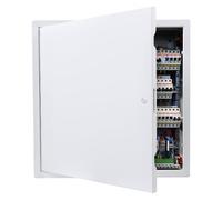 VEVOR Trampilla de Inspección para Paneles de Yeso, Puerta de Acceso de Acero Galvanizado 467,5 mm, con Pestillo de Destornillador, para Instalación de Fontanería y Electricidad en Techos, Blanco