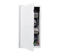 VEVOR Trampilla de Inspección para Paneles de Yeso, Puerta de Acceso de Acero Galvanizado 620x315 mm, con Pestillo de Destornillador, para Instalación de Fontanería y Electricidad en Techos, Blanco