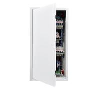 VEVOR Trampilla de Inspección para Paneles de Yeso, Puerta de Acceso de Acero Galvanizado 747x366 mm, con Pestillo de Destornillador, para Instalación de Fontanería y Electricidad en Techos, Blanco