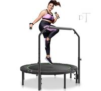VEVOR Trampolín de Fitness de Entrenamiento para Adultos 1320mm 205kg Plegable