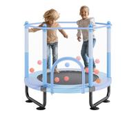 VEVOR- Trampolín para Niños, Color Azul (Trampolín60in)