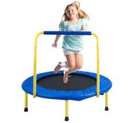 VEVOR Trampolín para Niños Plegable Cama Elástica 92 cm para Interior y Exterior