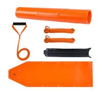 VEVOR Trineo de Arrastre para Ciervos, Trineo para Patio de 1850 x 580 x 1,2 mm Estera de Deslizamiento de Arrastre de PE con Cuerdas y Asa Carga de 249,97 kg para Leña, Pesca en Hielo y Caza