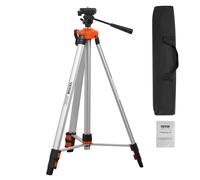 VEVOR Trípode para Nivel Láser Ajuste de Altura 695-1750 mm 127 x 105 x 743 mm