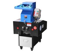 VEVOR Trituradora de Botellas de Plástico, Granuladora, 2,2 kW, 100-150 kg/h, Pulverizadora y Recicladora con Ruedas, Cuchilla SDK-11 y Malla de 6 mm para PVC, ABS y PTFE, 730 x 520 x 950 mm