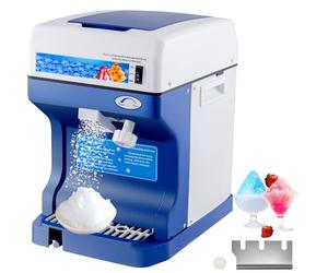 VEVOR Trituradora Hielo Eléctrica 250W 120 kg Completamente Automática por Hora, Máquina de Cono de Nieve. Máquina para Helados, Heladera Fabricante Cono Nieve Acero Inoxidable, 29 x 39 x 43 cm
