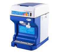 VEVOR Trituradora Hielo Eléctrica Completamente Automática 250W 120 kg por Hora Máquina de Cono de Nieve Máquina para Helados Heladera Fabricante Cono Nieve Acero Inoxidable Muy Seguro