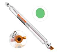 VEVOR Tubo Láser de CO2 50 W Tubo de Grabado Láser Longitud de 850 mm Diámetro 50 mm Alta Transmitancia Pieza de Repuesto Duradera para Máquinas de Grabado Marcado Láser Corte Tela de Cuero Acrílico