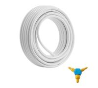 VEVOR Tubo PEX AL PEX para Calefacción por Suelo Radiante Rollo de 25m Tubo Compuesto de Aluminio y Plástico Φ 16mm Espesor de 2 mm Tubo con Barrera de Oxígeno para Gas, Agua Fría y Caliente de Hogar
