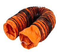 VEVOR Tubo PVC Flexible 7,6 m, Conductos de Ventilación Nuevo, Manguera de Conducto Flexible de PVC 6 kg, Tubo de Manguera de Ventilación Trajes Diámetro del Ventilador 31,2 cm, Anillos en Forma de D