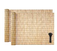 VEVOR Valla de Caña Natural 120x500 cm, Juego de 2 Piezas para Jardín | Pantalla de privacidad, rollos de cañizo y valla decorativa para terraza y patio exterior, color madera natural