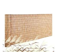 VEVOR Valla de Caña Natural 3x1 m Cortina de Caña para Balcón y Patio al Aire Libre Rollo de Valla Pantalla de Caña Natural Decorativa para Privacidad, Jardín y Balcón