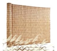 VEVOR Valla de Caña para Patio Valla Decorativa Caña para Balcón 1 Pieza 5x1,2 m