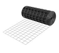 VEVOR Valla de Jardín 61 cm x 7,62 m, Malla 5,08 x 7,62 cm Recubierta de Vinilo, Valla de Alambre de Acero Galvanizado de 1,52 mm de Diámetro para Gallinas y Conejos, para Recintos de Animales