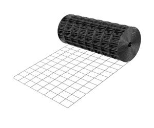 VEVOR Valla de Jardín 61 cm x 7,62 m, Malla 5,08 x 7,62 cm Recubierta de Vinilo, Valla de Alambre de Acero Galvanizado de 1,52 mm de Diámetro para Gallinas y Conejos, para Recintos de Animales