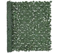 VEVOR Valla de Privacidad de Hiedra, 1500 x 2490 mm, Pantalla de Pared Verde Artificial, Valla de Hiedra Verde con Junta Reforzada, Setos Sintéticos Decoración de Hojas de Vid para Jardín Exterior