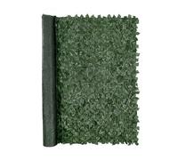 VEVOR Valla de Privacidad de Hiedra, 1830 x 2440 mm, Pantalla de Pared Verde Artificial, Valla de Hiedra Verde con Respaldo de Tela de Malla y Junta Reforzada, Setos Falsos Decoración de Hojas de Vid
