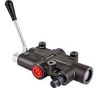 VEVOR Válvula de control direccional hidráulica 1 carrete, válvula de carrete hidráulica 21 GPM 3625 PSI, válvula direccional hidráulica, válvula de retención/descarga, para tractores, cargadores