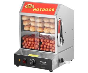 VEVOR Vaporizador Comercial de Perritos Calientes 27 L 345 x 380 x 510 mm 1200 W