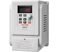 VEVOR Variador de Frecuencia Convertidor de Frecuencia de 4kW 5HP 18A 0-400Hz VFD con Entrada Monofásica Regulador de Salida Trifásico Control de Velocidad Enfriamiento Rápido para Motor de Maquinaria
