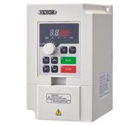 VEVOR Variador de Frecuencia de 2,2kW 5A Entrada Trifásica de 380V 50/60Hz a Salida Trifásica de 0-380V 0-2000Hz Inversor de Frecuencia VFD para Control de Velocidad del Motor del Husillo CNC