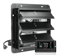 VEVOR Ventilador de Escape Persiana Control Remoto Montaje Pared 30,5 x 30,7 cm
