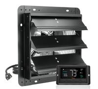 VEVOR Ventilador de Escape Persiana Control Remoto Montaje Pared 30,5 x 30,7 cm