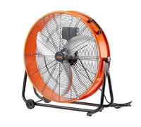 VEVOR Ventilador de Tambor de Alta Velocidad, Uso Comercial Resistente, 3 Velocidades, 8600 CFM, Inclinación Ajustable de 360°, Temporizador 0 a 2 h, para Almacén, Taller, Fábrica, 780 x 710 x 320 mm