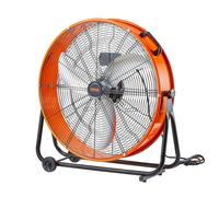 VEVOR Ventilador de Tambor Industrial de Alta Velocidad, para Uso Comercial de Alta Resistencia, 3 Velocidades, 8600 CFM, con Inclinación Ajustable de 360° para Almacén, Taller, 780 x 710 x 320 mm