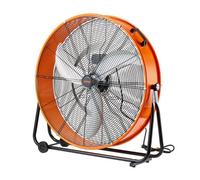 VEVOR Ventilador de Tambor Industrial de Alta Velocidad, Uso Comercial de Alta Resistencia, 3 Velocidades, 13000 CFM, con Inclinación Ajustable de 360° para Almacén, Taller, 880 x 340 x 940 mm, 220 W