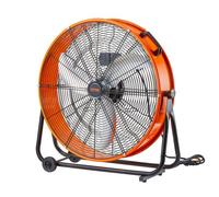 VEVOR Ventilador de Tambor Industrial de Alta Velocidad, para Uso Comercial de Alta Resistencia, 3 Velocidades, 8600 CFM, con Inclinación Ajustable de 360° para Almacén, Taller, 780 x 710 x 320 mm