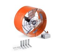 VEVOR Ventilador de Techo con Montaje en Dos Aguas y 1650 CFM 380 x 200 x 380 mm