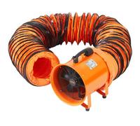 VEVOR Ventilador Extractor Industrial 300 W Extractor de Aire Conducto 254 mm Manguera de Extracción 10 m Volumen de Aire de 2922 m3/h Extractor de Aire 2 Engranajes para Extracción de Polvo y Humo