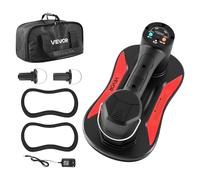 VEVOR Ventosa Eléctrica de Vacío 1 Pieza Capacidad de Carga Máx. 170 kg, Ventosa de Elevación con Pantalla Digital Mango ABS, 2 Baterías de 1500 mAh, Elevador de Succión para Cristal Granito Azulejos