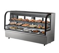 VEVOR Vitrina Refrigerada para Panadería Vitrina Refrigerada 901 L de 4 Niveles
