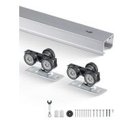 VEVOR YMXT-XC39-6 Kit de Herrajes para Puertas Corredizas, Plata, Eingleisig + 174.6cm