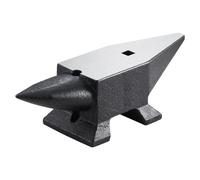 VEVOR Yunque de Acero 10kg Yunque de Cuerno con 2 Agujeros Redondo y Cuadrado 55HRC Yunque de Doble Cuerno Cuerno de Yunque 355 x 110 mm Yunque de Trabajo Yunque de Cuerno para Hacer Joyas Acero Duro