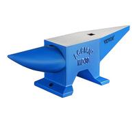 VEVOR Yunque de Acero 30KG Acero Forjado con 2 Agujeros Redondo y Cuadrado 20mm