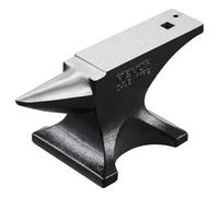 VEVOR Yunque de Un Solo Cuerno 11,5 kg Yunque de Acero Fundido Yunque de Cuerno Redondo Resistente de Alta Dureza para Herreros con Encimera y Base Estable para Doblar, Dar Forma, Torcer Metales