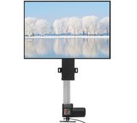 VEVR Soporte de Televisor 29 x 77,4 - 127,4 cm Soporte de TV Motorizado Aleación de Aluminio Capacidad de Carga de 59,9 kg Soporte Elevador de TV Motorizado LED, LCD, Plasma, Curva