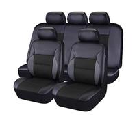 VewZJJ Coche Juegos Cubreasientos para Toyota Avensis,Cómodo Transpirable Fundas Asientos Completo,Impermeables Antideslizantes Delanteros Traseros Seat Cover,Black