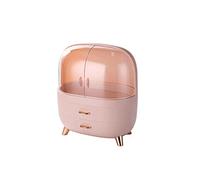 VEXDOSLE Caja de almacenamiento de cosméticos de gran capacidad, caja de almacenamiento de cosméticos, cómoda de escritorio, para el cuidado de la piel, organizador de joyas, contenedor de artículos