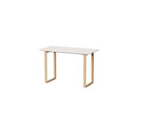 VEXDOSLE Escritorios para Computadora Escritorio de Estudio Madera Maciza, apartamento pequeño, Escritorio Ordenador Sencillo for el hogar, for Dormitorio, Escritura Mesa de Centro