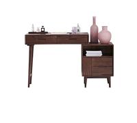 VEXDOSLE Escritorios para Computadora Escritorio de Madera Maciza Lujo, luz Estilo Chino Moderno, Escritorio Ordenador Simple for el hogar, Estudio nórdico pequeño for apartamento Mesa de Centro