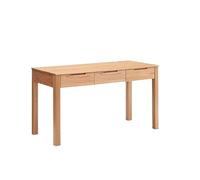 VEXDOSLE Escritorios para Computadora Escritorio de Madera Maciza, Mesa caligrafía Minimalista Moderna, Escritorio Roble, Estudio for Ordenador, té for el hogar y la Sala Estar Mesa de Centro
