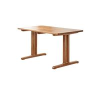 VEXDOSLE Escritorios para Computadora Escritorio de Madera Maciza, Mesa Estudio for el hogar for Estudiantes, Estilo nórdico Simple WABI-sabi, Escritorio for Ordenador, Muebles Cerezo Mesa de Centro