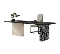 VEXDOSLE Escritorios para Computadora Se Puede Utilizar como una Mesa de té Moderna y Ligera Madera Maciza Lujo for Uso doméstico, artística Minimalista Kung Fu o Escritorio Estudio Mesa de Centro