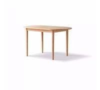 VEXDOSLE Mesa de Centro Mesa de Comedor Madera Maciza, Mesa Sencilla y Moderna, Escritorio Ovalado Roble for el hogar, Larga China for Restaurante