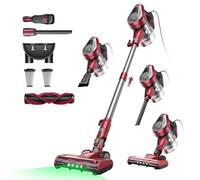 Vexilar Aspiradora C8 con Cable, 60 KPa/600 W, sin Bolsa, 1,5 L, Cable de 7 m, de pie, Cepillo antienredos para Pelo de Animales/alfombras/Suelos Duros